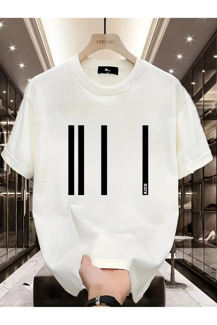 Premium Oversize Kesim Kısa Kollu Baskılı T-shirt