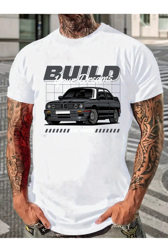 Premium Oversize Kesim Kısa Kollu Baskılı T-shirt