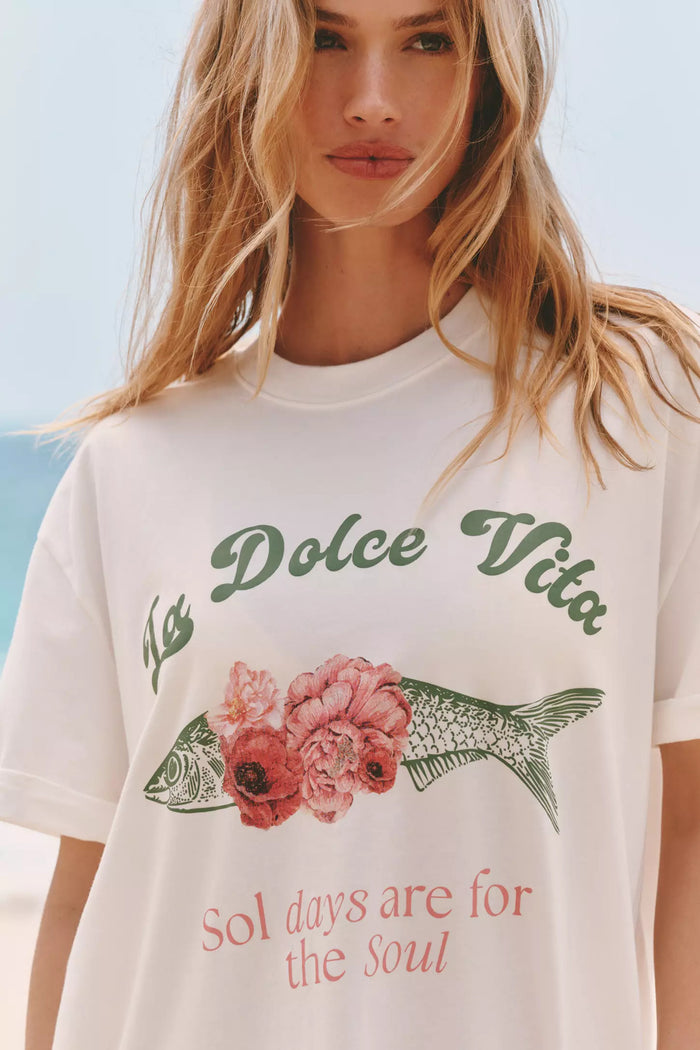 Premium Oversize Kesim Kısa Kollu Baskılı T-shirt