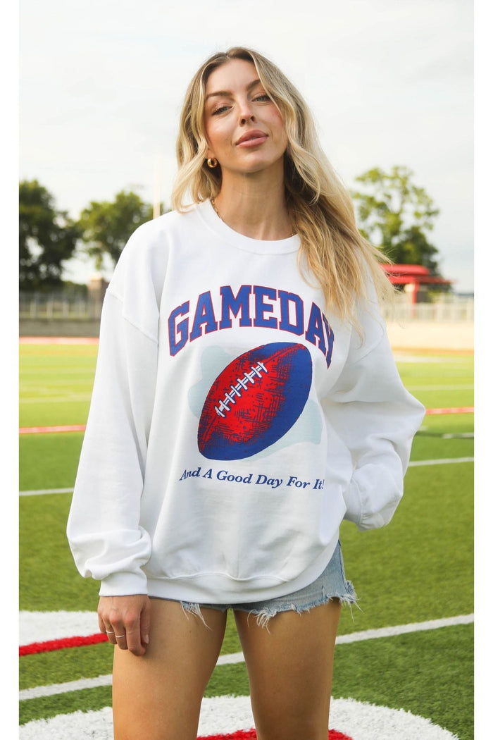 Premium Oversize Kesim Uzun Kollu Baskılı Sweatshirt