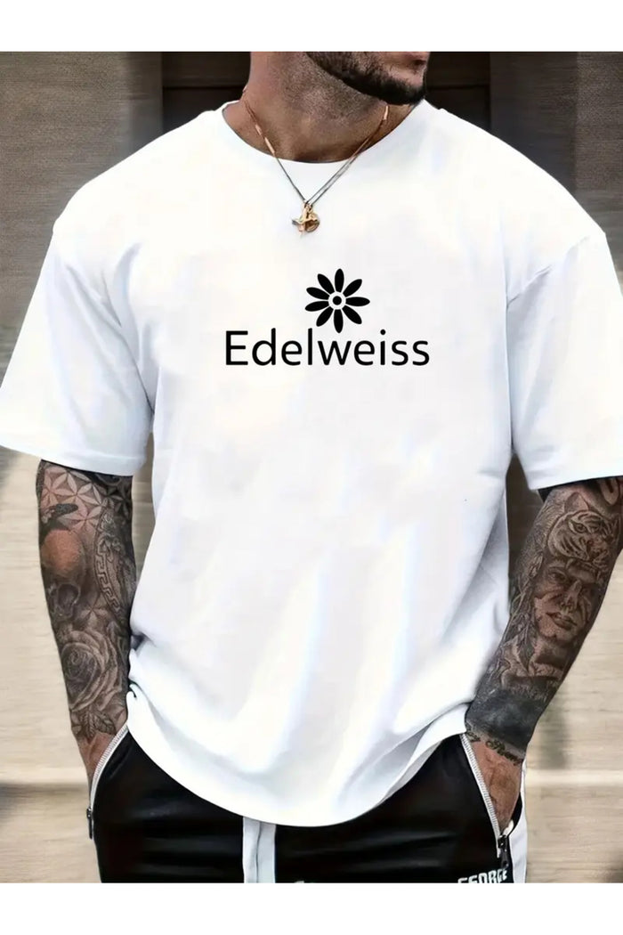 Premium Oversize Kesim Kısa Kollu Baskılı T-shirt