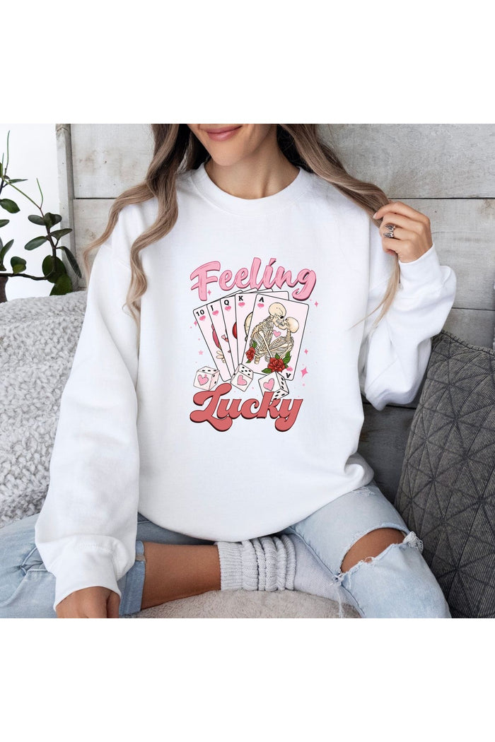 Premium Oversize Kesim Uzun Kollu Baskılı Sweatshirt