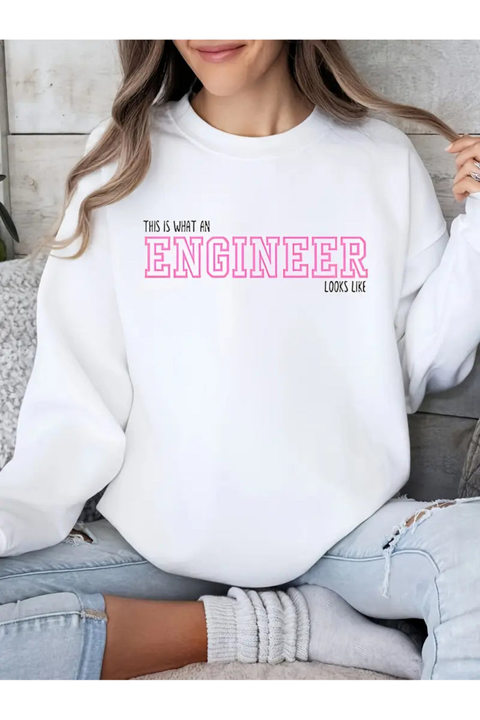 Premium Oversize Kesim Uzun Kollu Baskılı Sweatshirt