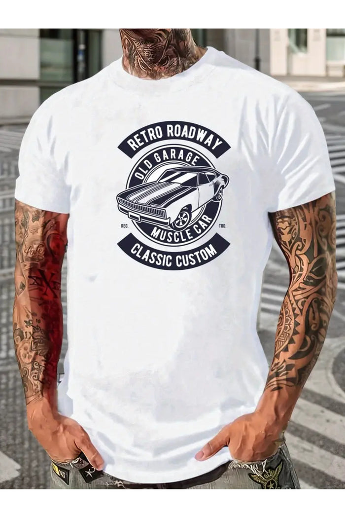 Premium Oversize Kesim Kısa Kollu Baskılı T-shirt