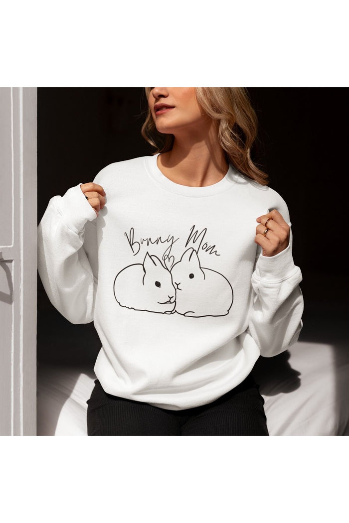 Premium Oversize Kesim Uzun Kollu Baskılı Sweatshirt