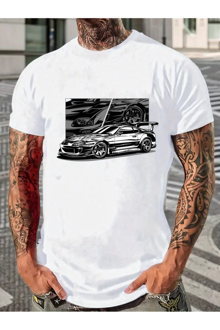 Premium Oversize Kesim Kısa Kollu Baskılı T-shirt