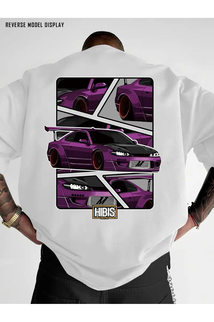Premium Oversize Kesim Kısa Kollu Baskılı T-shirt