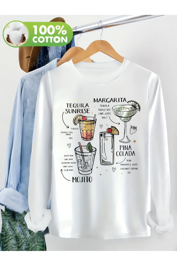 Premium Oversize Kesim Uzun Kollu Baskılı Sweatshirt