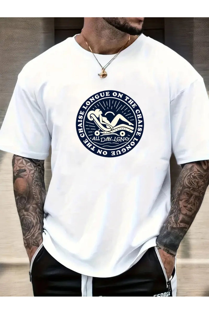 Premium Oversize Kesim Kısa Kollu Baskılı T-shirt