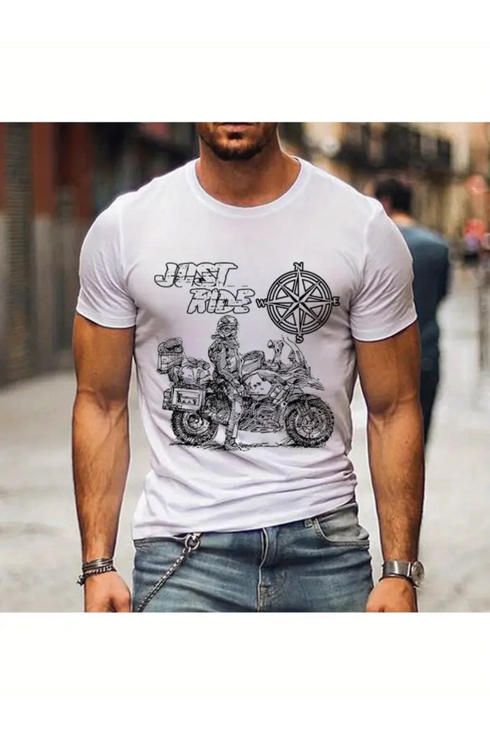 Premium Oversize Kesim Kısa Kollu Baskılı T-shirt