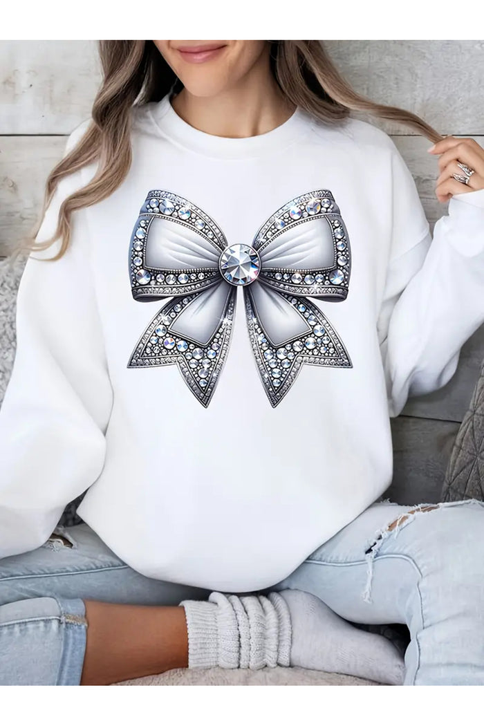 Premium Oversize Kesim Uzun Kollu Baskılı Sweatshirt