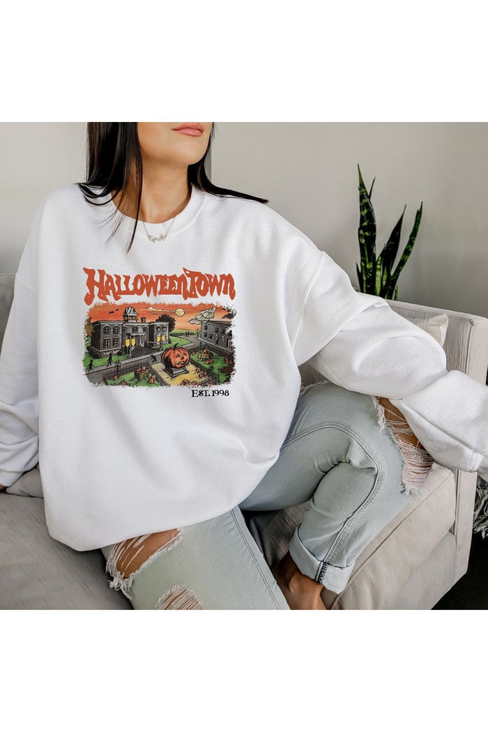 Premium Oversize Kesim Uzun Kollu Baskılı Sweatshirt