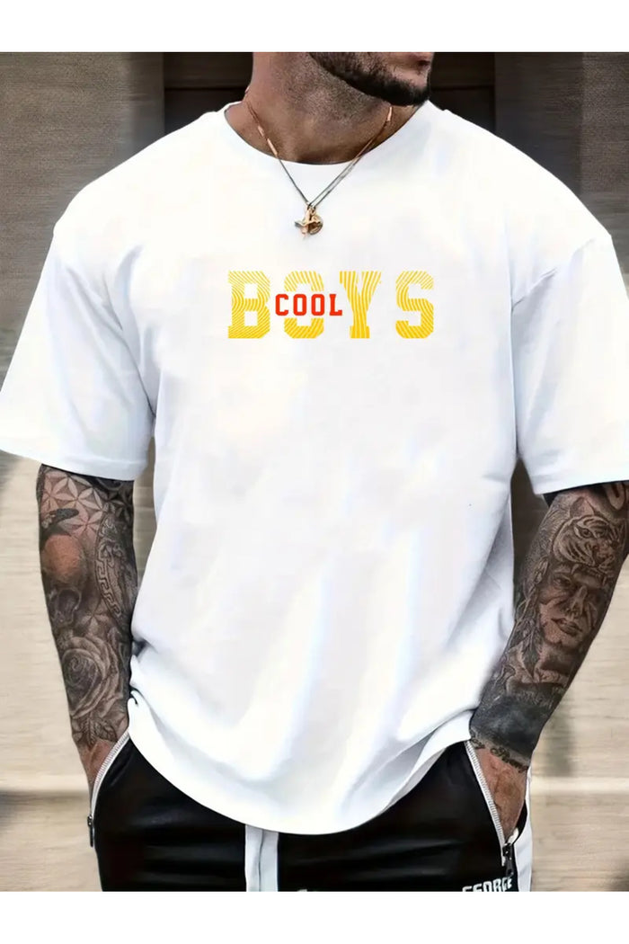 Premium Oversize Kesim Kısa Kollu Baskılı T-shirt