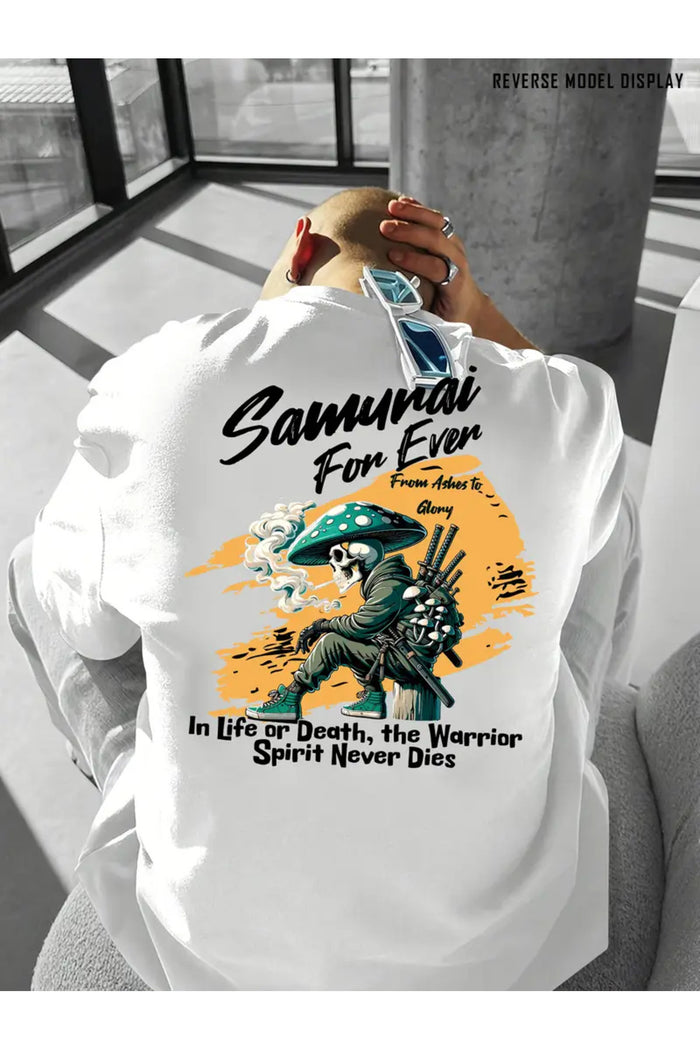 Premium Oversize Kesim Kısa Kollu Baskılı T-shirt