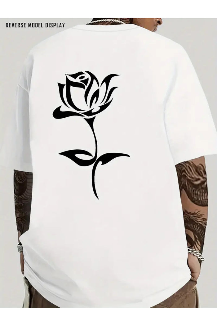 Premium Oversize Kesim Kısa Kollu Baskılı T-shirt