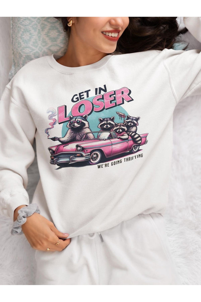 Premium Oversize Kesim Uzun Kollu Baskılı Sweatshirt