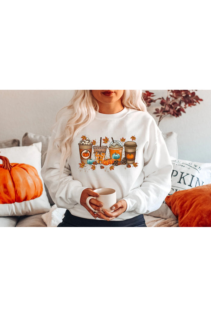 Premium Oversize Kesim Uzun Kollu Baskılı Sweatshirt