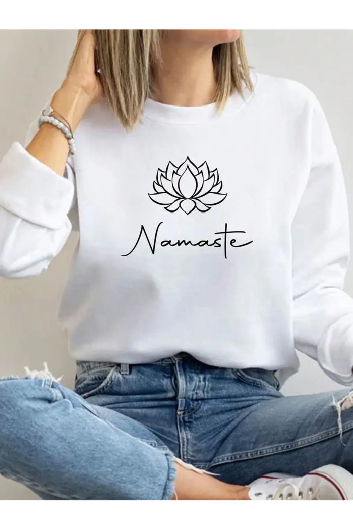 Premium Oversize Kesim Uzun Kollu Baskılı Sweatshirt