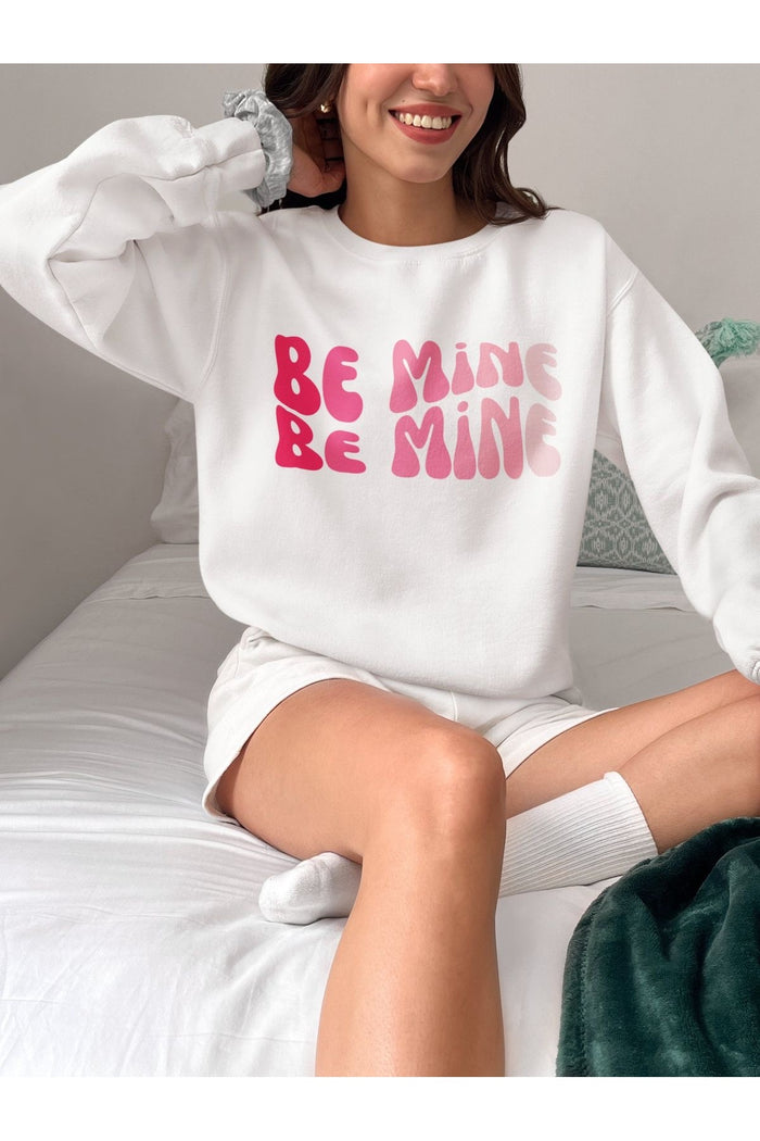 Premium Oversize Kesim Uzun Kollu Baskılı Sweatshirt