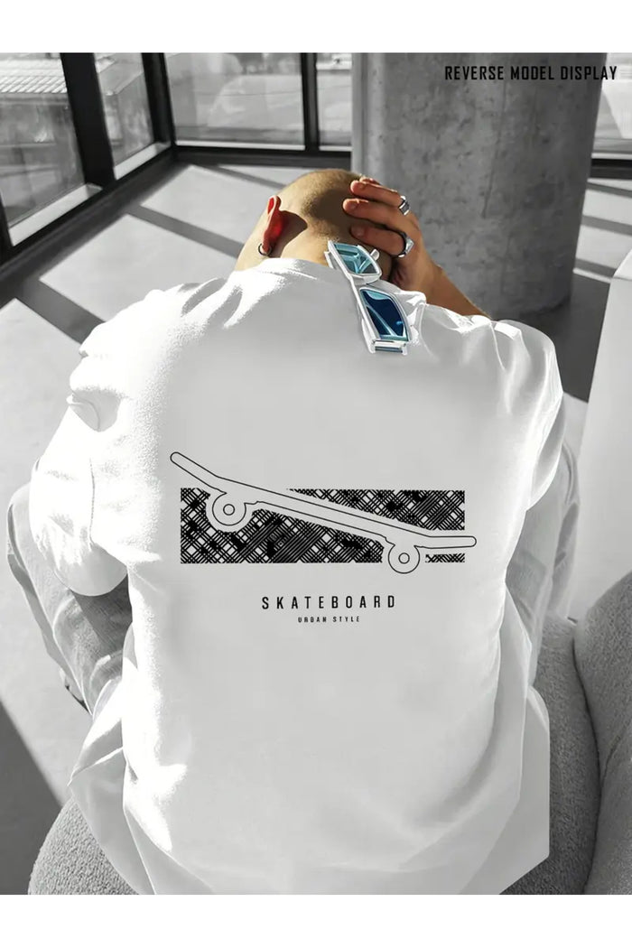 Premium Oversize Kesim Kısa Kollu Baskılı T-shirt