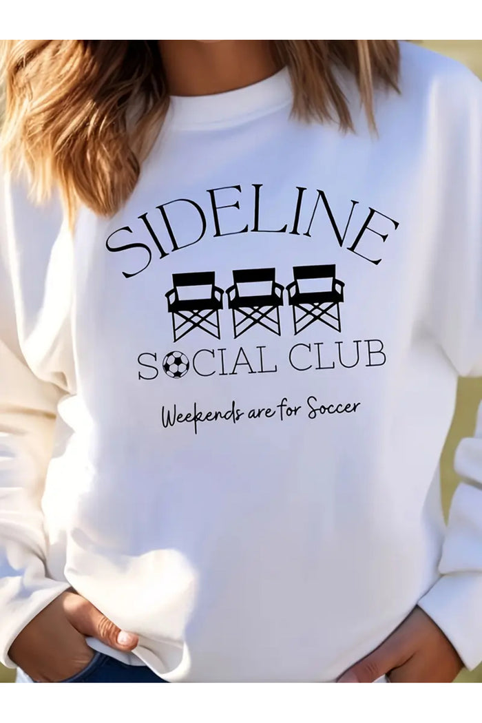 Premium Oversize Kesim Uzun Kollu Baskılı Sweatshirt