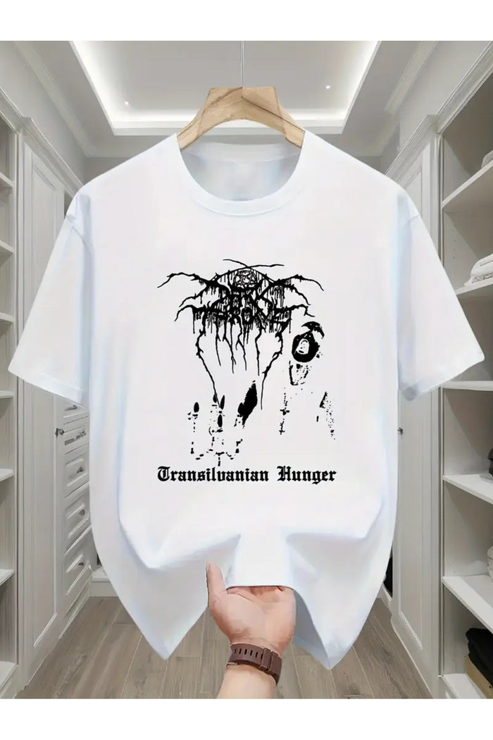 Premium Oversize Kesim Kısa Kollu Baskılı T-shirt
