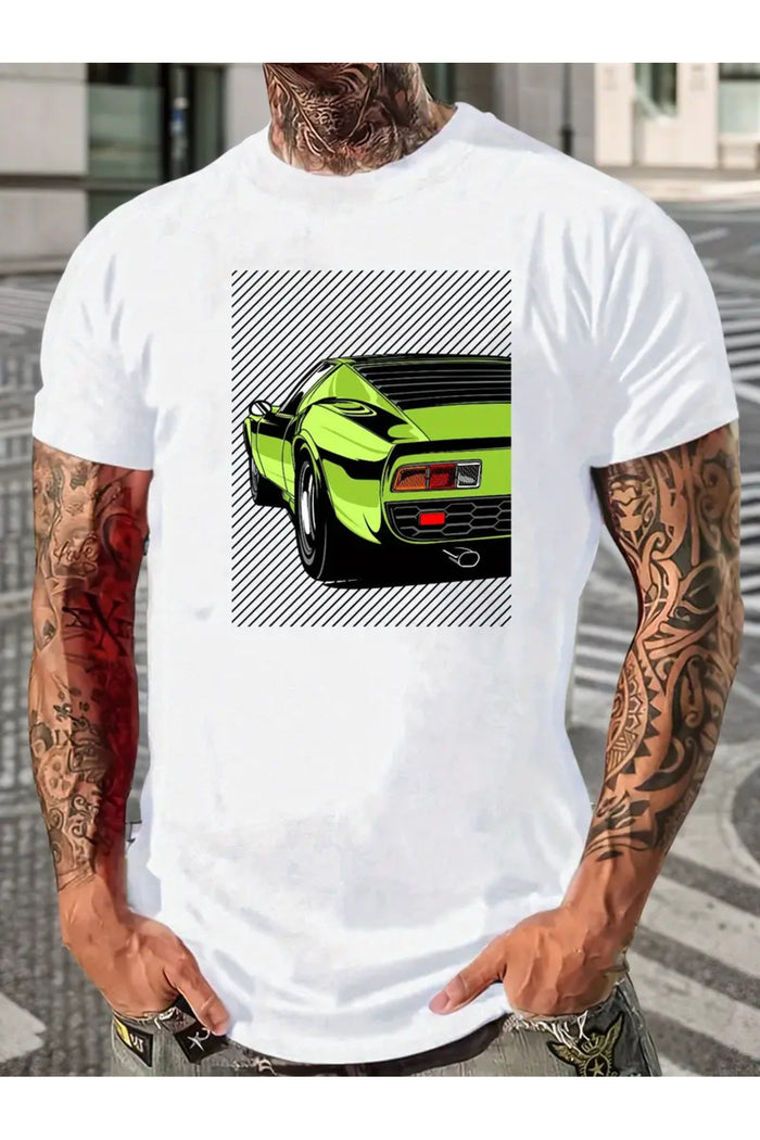 Premium Oversize Kesim Kısa Kollu Baskılı T-shirt