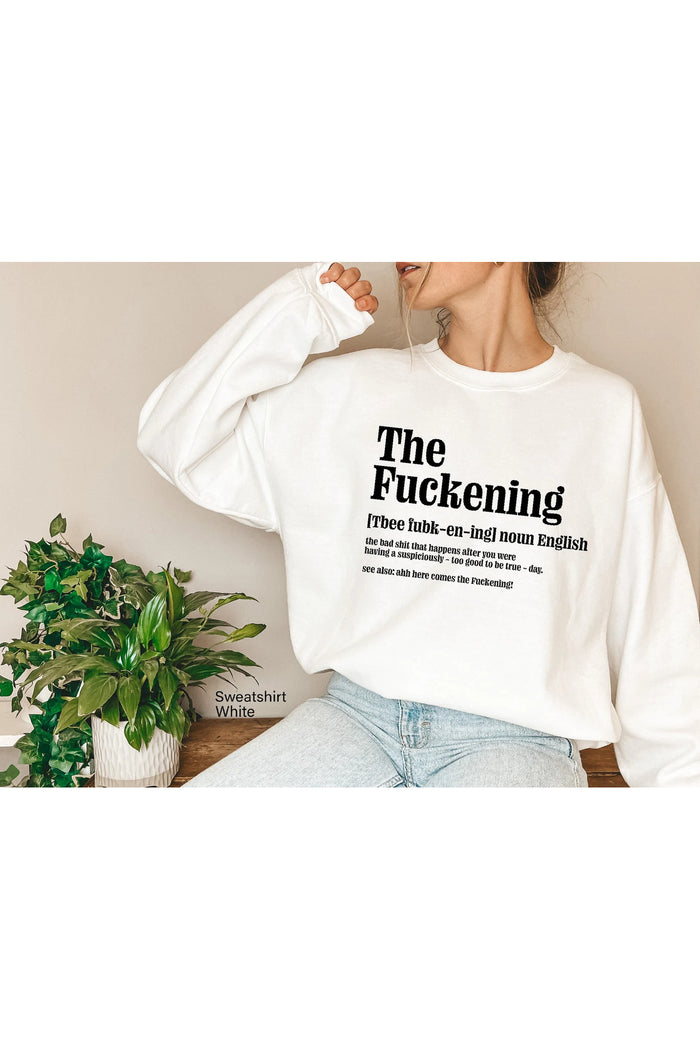 Premium Oversize Kesim Uzun Kollu Baskılı Sweatshirt