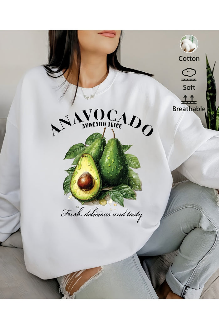 Premium Oversize Kesim Uzun Kollu Baskılı Sweatshirt