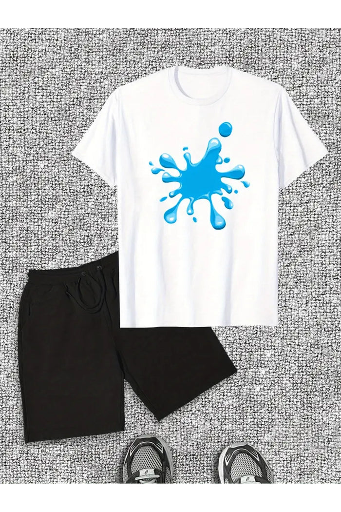 Premium Oversize Kesim Kısa Kollu Baskılı T-shirt