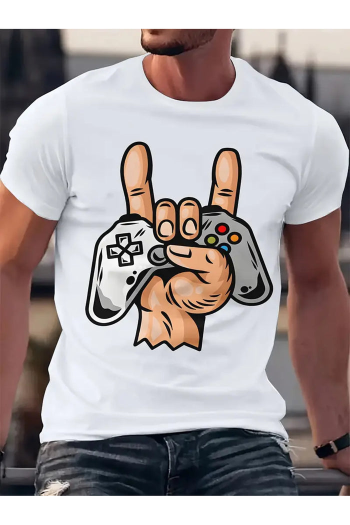 Premium Oversize Kesim Kısa Kollu Baskılı T-shirt