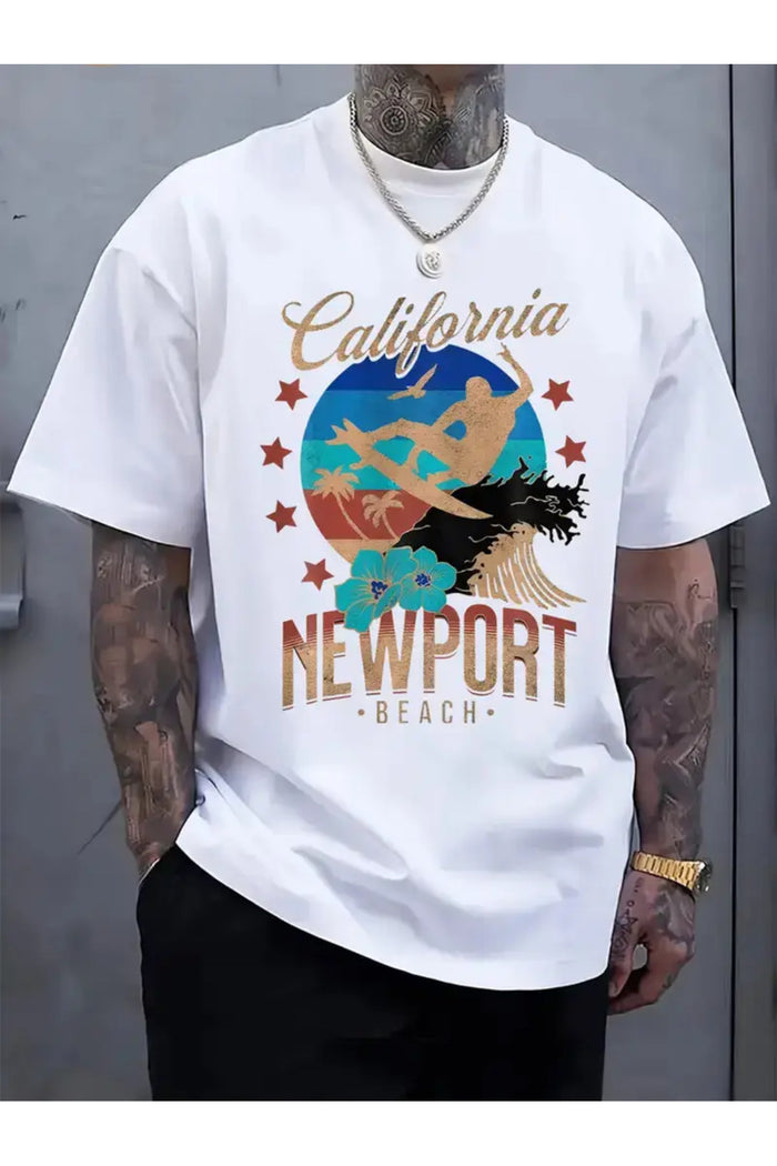 Premium Oversize Kesim Kısa Kollu Baskılı T-shirt