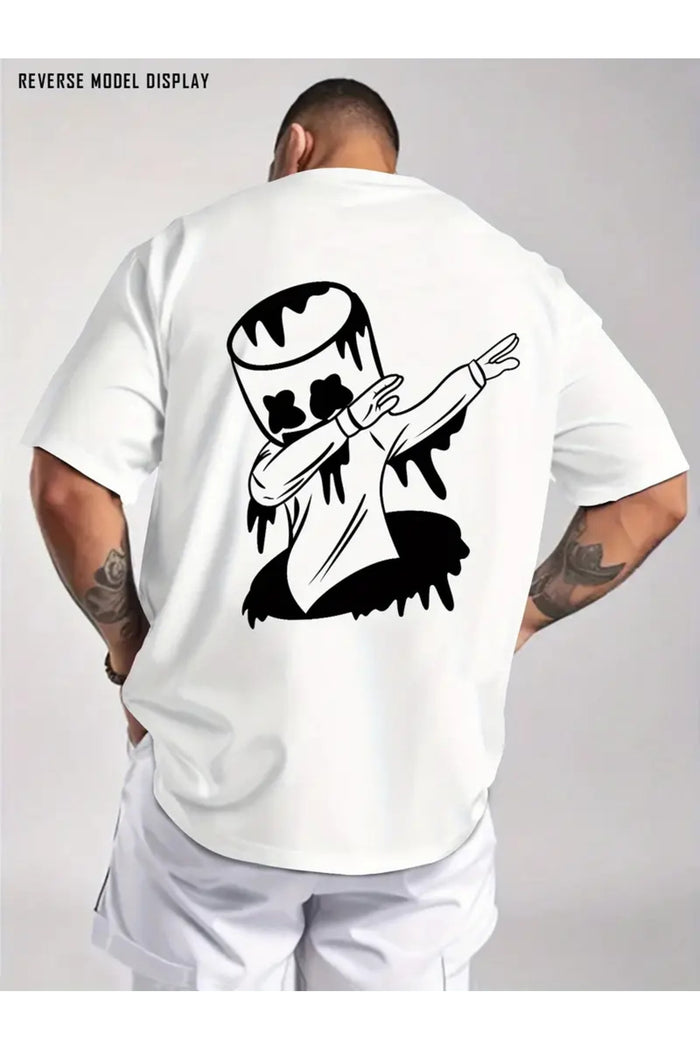 Premium Oversize Kesim Kısa Kollu Baskılı T-shirt