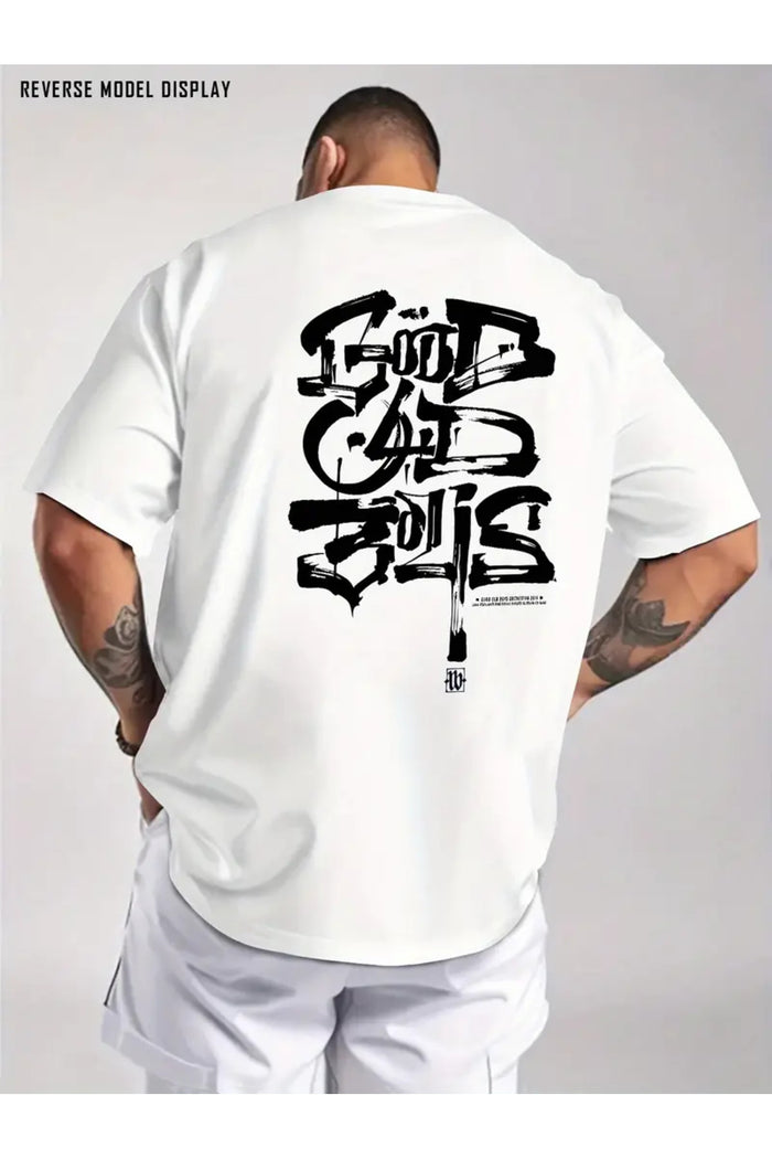 Premium Oversize Kesim Kısa Kollu Baskılı T-shirt
