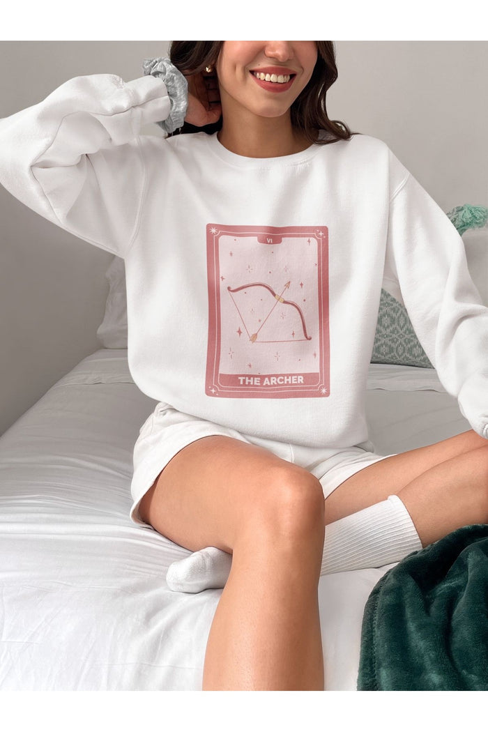 Premium Oversize Kesim Uzun Kollu Baskılı Sweatshirt