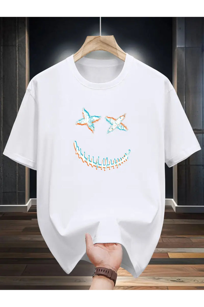 Premium Oversize Kesim Kısa Kollu Baskılı T-shirt