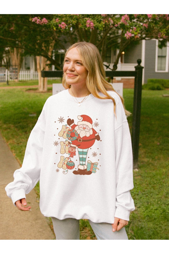 Premium Oversize Kesim Uzun Kollu Baskılı Sweatshirt