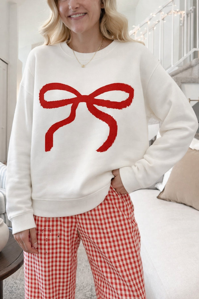 Premium Oversize Kesim Uzun Kollu Baskılı Sweatshirt
