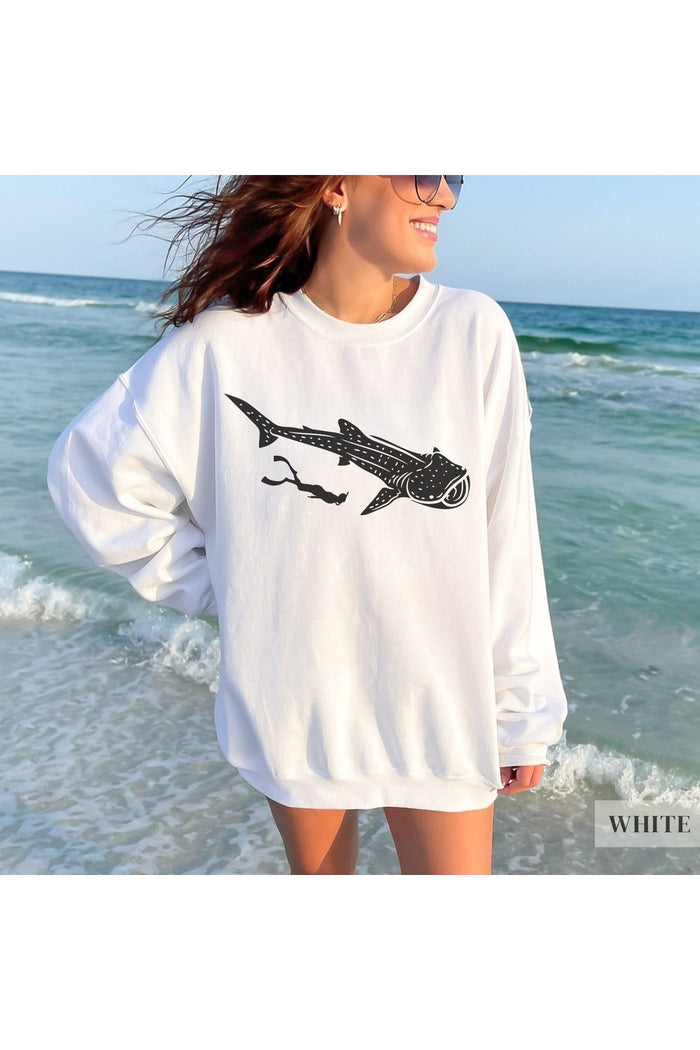 Premium Oversize Kesim Uzun Kollu Baskılı Sweatshirt
