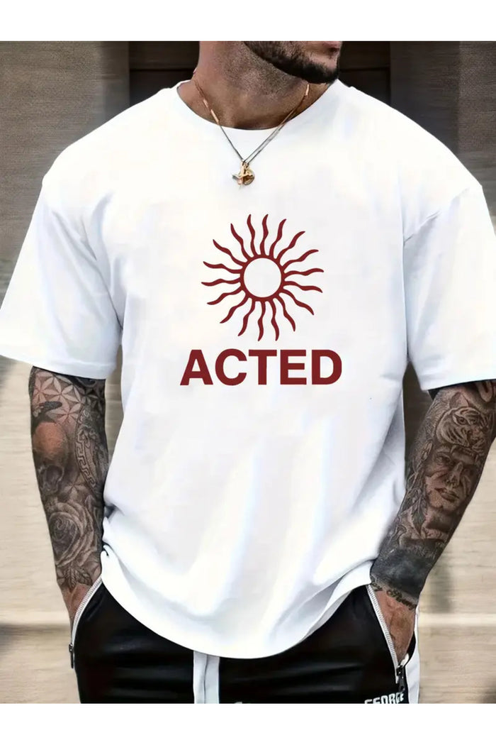 Premium Oversize Kesim Kısa Kollu Baskılı T-shirt