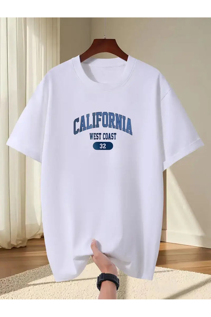 Premium Oversize Kesim Kısa Kollu Baskılı T-shirt