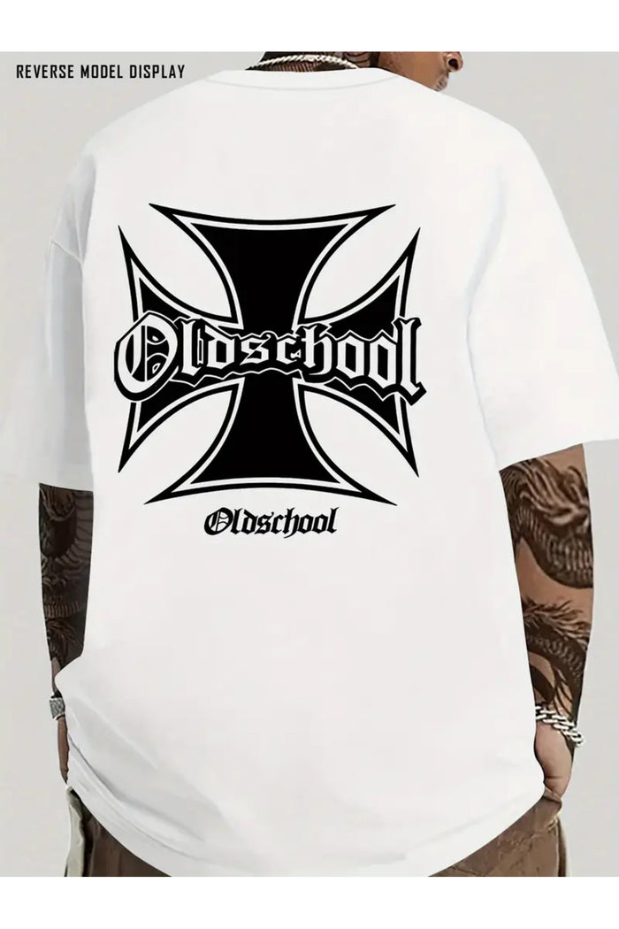 Premium Oversize Kesim Kısa Kollu Baskılı T-shirt