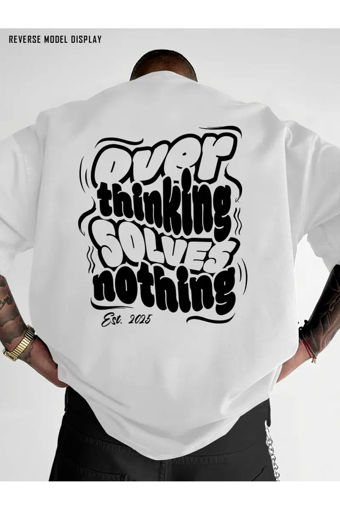 Premium Oversize Kesim Kısa Kollu Baskılı T-shirt