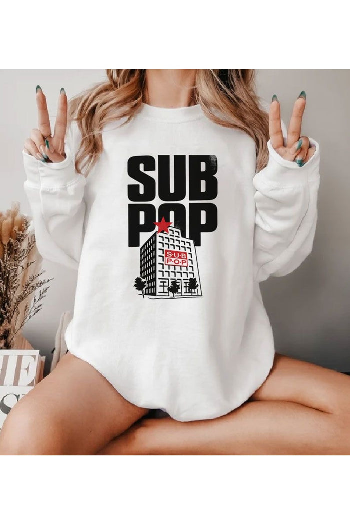 Premium Oversize Kesim Uzun Kollu Baskılı Sweatshirt