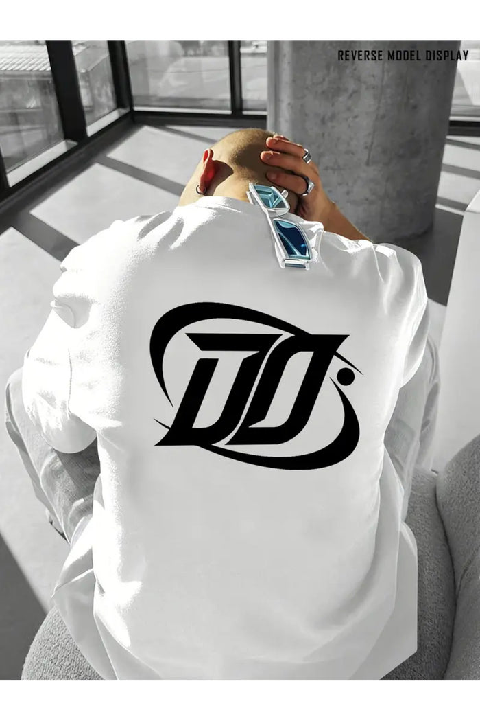 Premium Oversize Kesim Kısa Kollu Baskılı T-shirt