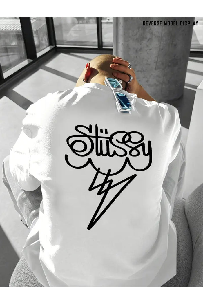 Premium Oversize Kesim Kısa Kollu Baskılı T-shirt