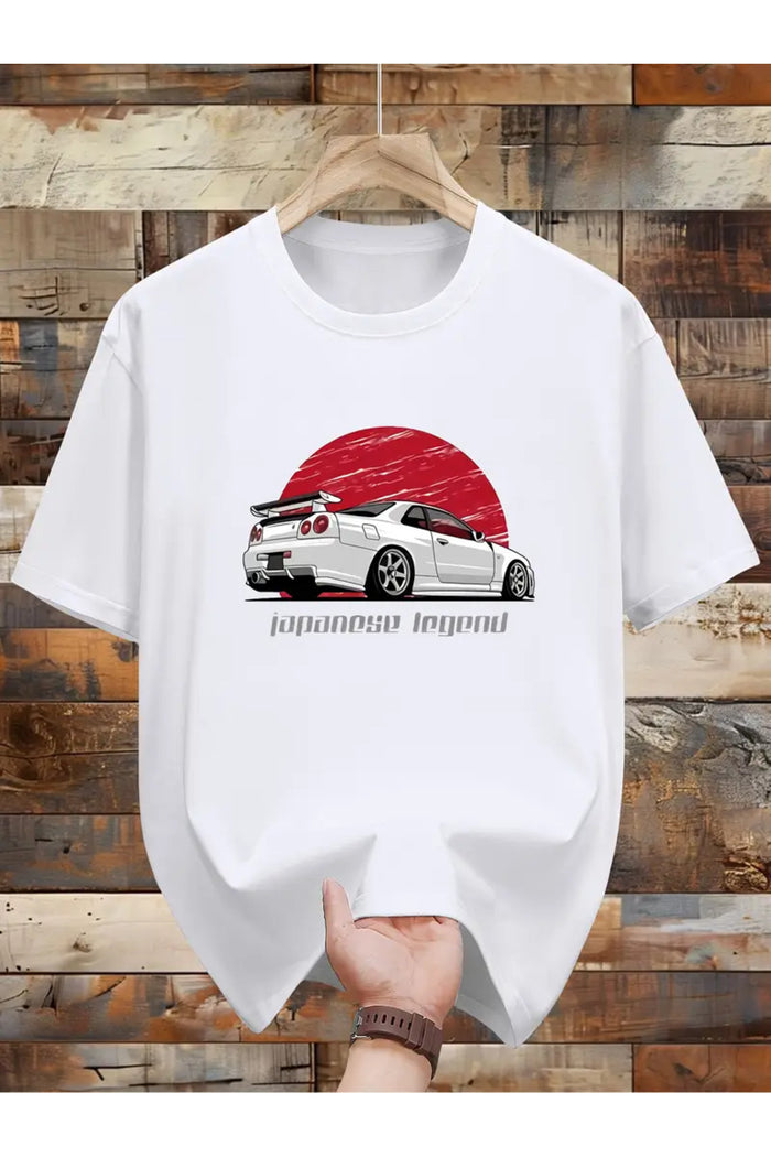 Premium Oversize Kesim Kısa Kollu Baskılı T-shirt