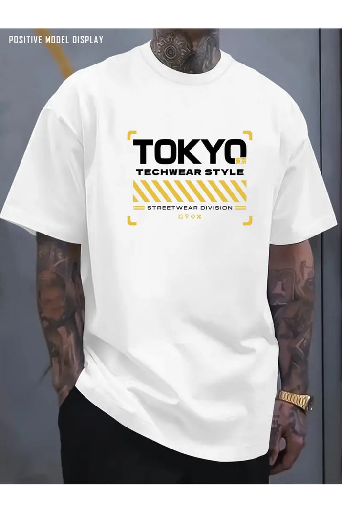 Premium Oversize Kesim Kısa Kollu Baskılı T-shirt