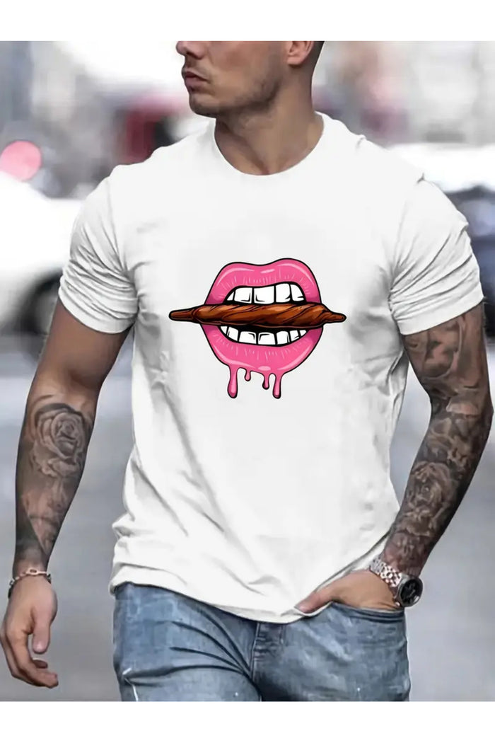 Premium Oversize Kesim Kısa Kollu Baskılı T-shirt