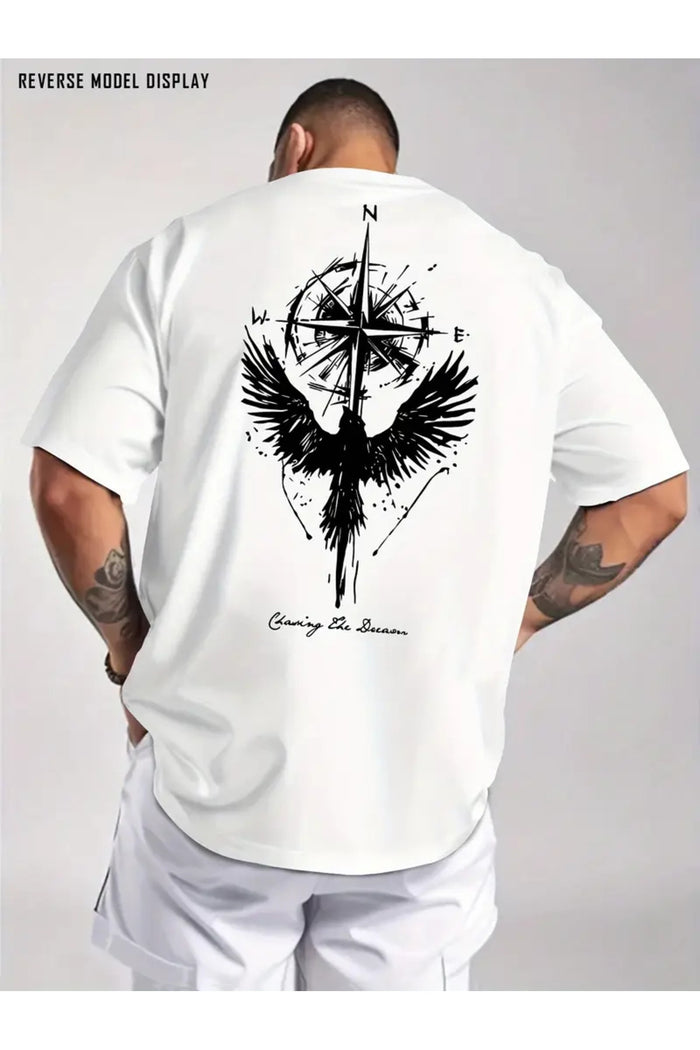 Premium Oversize Kesim Kısa Kollu Baskılı T-shirt